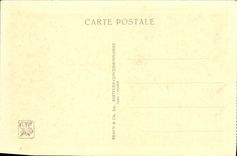 VINTAGE POSTCARD Fair Colonial International Paris Zoological gardens Giraffes and Ostriches