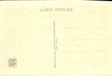 De la VENDIMIA de la POSTAL flamencos internacionales coloniales de los jardines zoologicos de Paris favorablemente