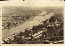 VINTAGE POSTCARD Namur L suit you T there Frotte