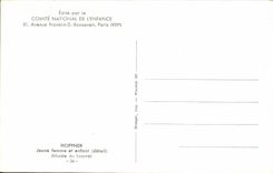 MODERN CARD Hoppner Young woman and child Museum of Louvre