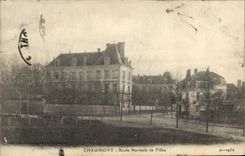 CPA Chaumont Ecole Normale de Files