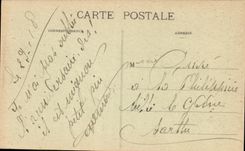 VINTAGE POSTCARD Collection of the basilica of Wood chenu the sacring