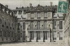 POSTAL Versalles de la VENDIMIA la corte del marmol del paladar