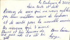 CPA Bonne Annee Chat Chien