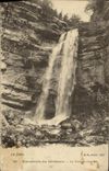 CPA Le Jura Excursion au Herisson La Grande Cascade