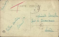 VINTAGE POSTCARD the Jura Excursion with the Hedgehog the Large Cascade