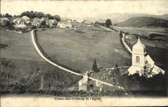 VINTAGE POSTCARD Lime of Crotenay and L Church