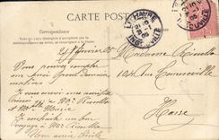 CPA La Normandie Types et Costumes Retour de la peche