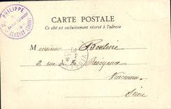 Paladar de la POSTAL de la VENDIMIA de la sala de estar grande de Versalles de los pequenos apartamentos de la reina