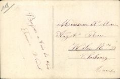 CPA Heureuses Paques Enfant