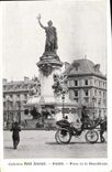 CPA Paris Place de la Republique Lion
