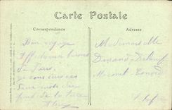 VINTAGE POSTCARD Paris L Church of the Madeleine the Master Furnace bridge