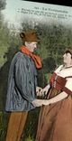 VINTAGE POSTCARD Normandy Couples Woman Folklore Costume