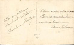 CPA Bonne Annee Bateau