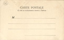 VINTAGE POSTCARD Paris Palais of L Elysium Roasts Garden