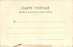 VINTAGE POSTCARD L Dress D Harlequin