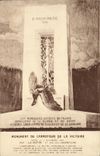 CPA Monument du Carrefour de la Victoire Militarie Aigle