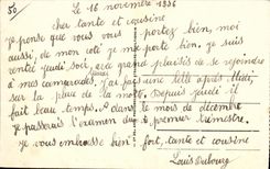 VINTAGE POSTCARD Mont Saint Michel Room of Chevailers