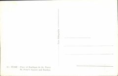 CPA Roma Pizza S Petro e Palazzi Vaticani