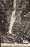 VINTAGE POSTCARD Environs of Luchon Cascades of Montauban