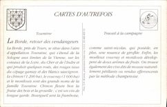 REPRO los vinos De Touraine Borders el vuelta del Vintagers