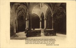 VINTAGE POSTCARD Theophile Gautier Castle