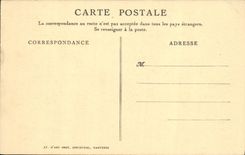 VINTAGE POSTCARD Theophile Gautier Castle