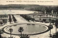 CPA Versailles L Orangerie et Piece d eau des Suisses