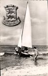 CPM Normandie Le Sport Nautique sur la Cote Lion Bateau