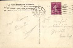 CPA Les Petits Tableaux de Versailles Le Temple de l Amour