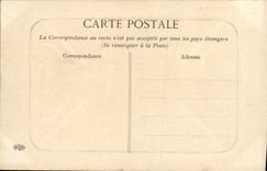 POSTAL de la VENDIMIA las ondas del mar