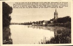 CPA Brissarthe Les Rives de la Sarthe
