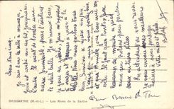 CPA Brissarthe Les Rives de la Sarthe