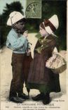 CPA La Normandie Pittoresque enfants Folklore 