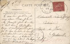 CPA La becquee Folklore 