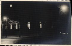 Real photo Building in the night