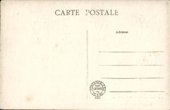 VINTAGE POSTCARD Palate of Fontainbleau Study of the Black and white Pope Vll