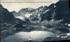 CPA Dauphine Environs d Uriage les Bains Les Lacs Robert