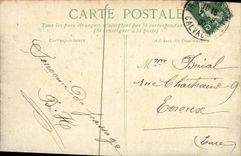 VINTAGE POSTCARD Fishing with the Moulds