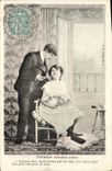 VINTAGE POSTCARD Premier return Woman Range