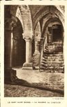 VINTAGE POSTCARD Mont Saint Michel the Gallery of L North wind
