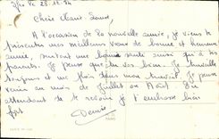 VINTAGE POSTCARD Good and Happy Year Hind