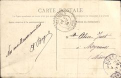 Avenida de Compiegne de la POSTAL de la VENDIMIA de los montajes hermosos