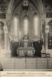 CPA Notre Dame du Chene Le Choeur de la Chapelle