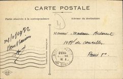 VINTAGE POSTCARD Then Marie Folklore Marriage