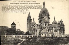 CPA Paris Montmartre Basilique du Sacre Coeur de Montmartre