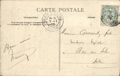 CPA Paris Musee de Cluny Porte Xlll e Siecle