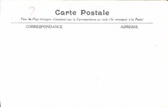 VINTAGE POSTCARD Paris Montmartre the Reverend Cabert of the sky