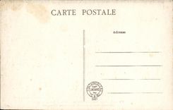 VINTAGE POSTCARD Palate of Fontainebleau Cave of the Garden of the Pines Former bathroom of the Duchess D Stamps