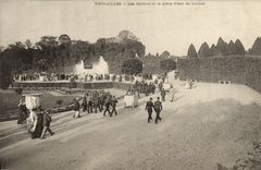 CPA Versailles Les jardins et la Piece d eau de Latone 